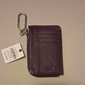 Mundi Purple Wristlet Wallet with Keychain